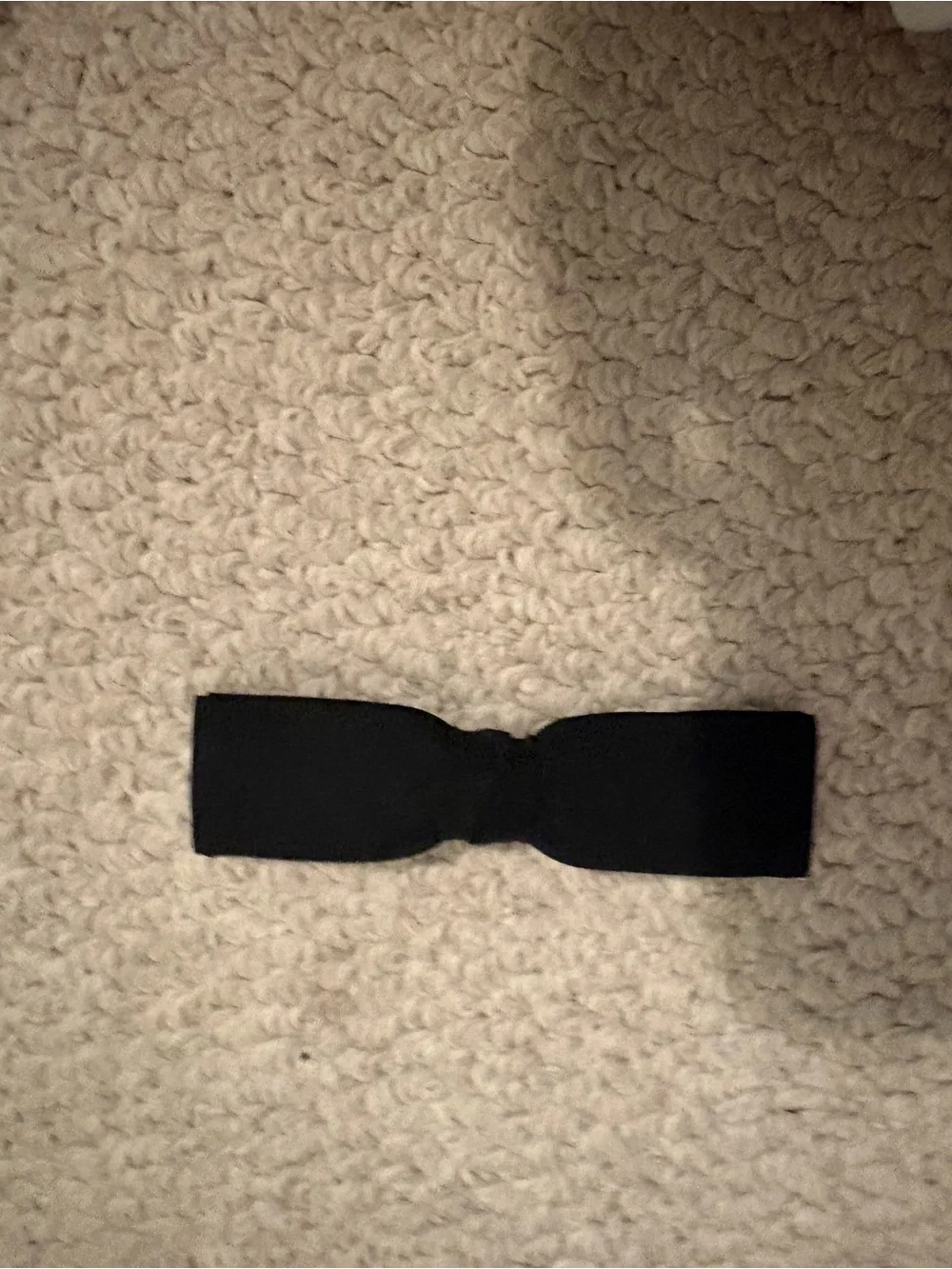 Vintage men’s black bow tie